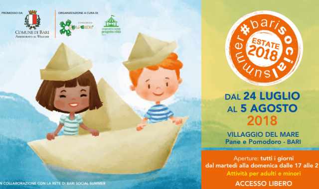 Bari, Pane e Pomodoro: per grandi e piccini torna 